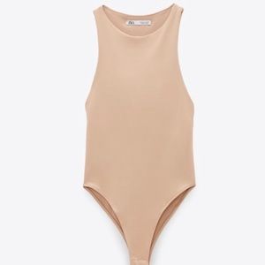 Zara high neck bodysuit BNWT